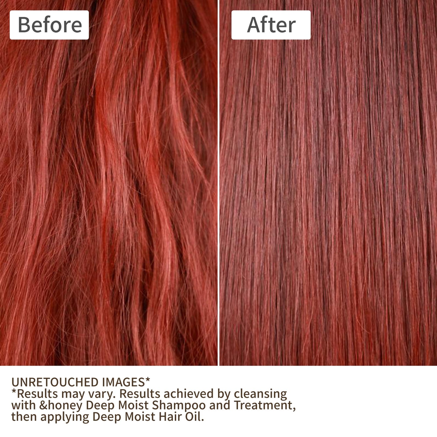 [Genuine Product] &honey Deep Moist Shampoo & Conditioner Set 440mL+450g/14.87.fl.Oz+15.69Oz Sulfate-Free Moisturizing Dry Hair Unique Blend of Honeys Argan Oil Shine Hydrated Hair Japanese Hair Care