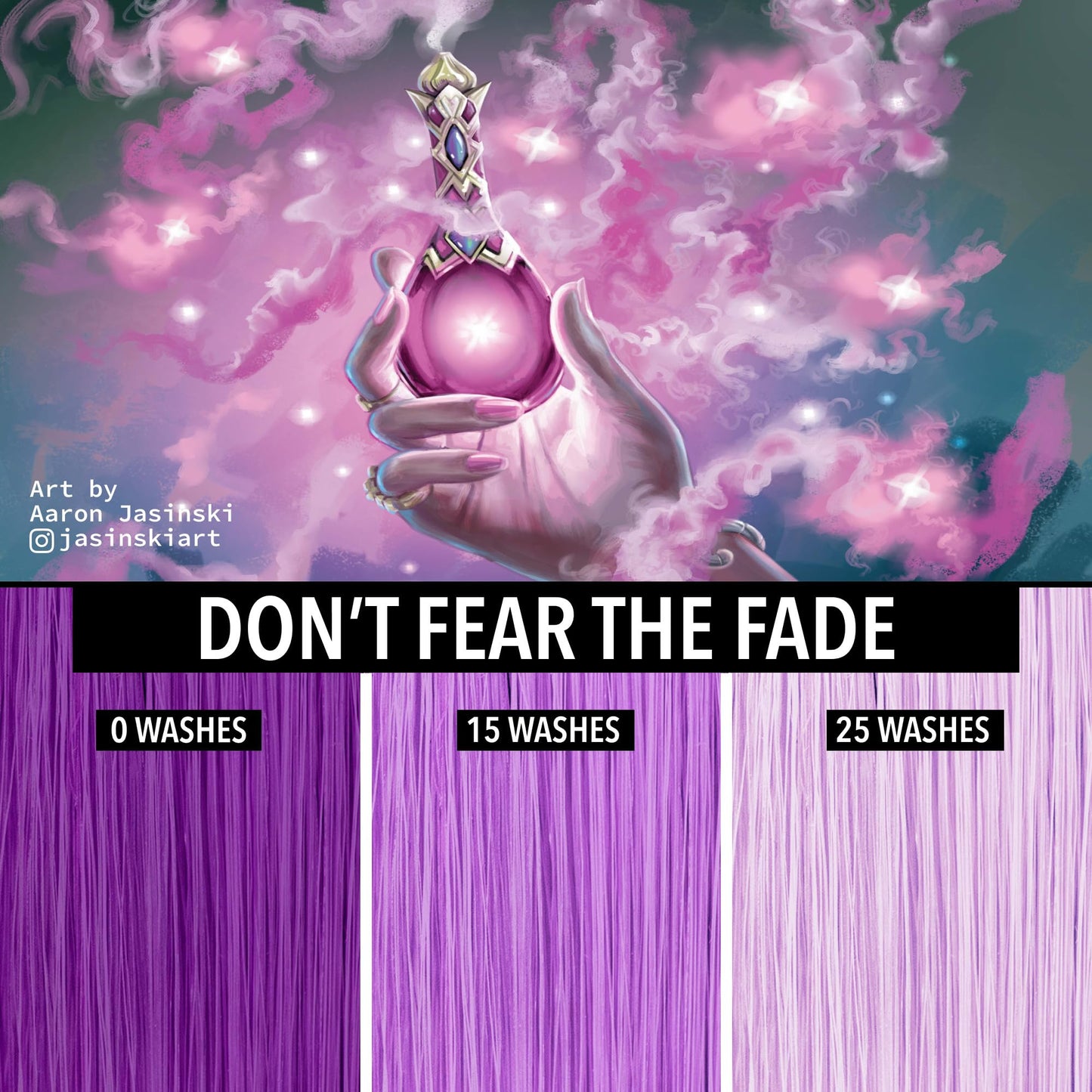 Pulp Riot Semi Permanent Hair Color Elixir – Bright Mid-Tone Purple with Pink Base, Long-Lasting Vibrancy, Anti-Overworking Formula, Vegan, Conditioner-Based, 4oz Tube
