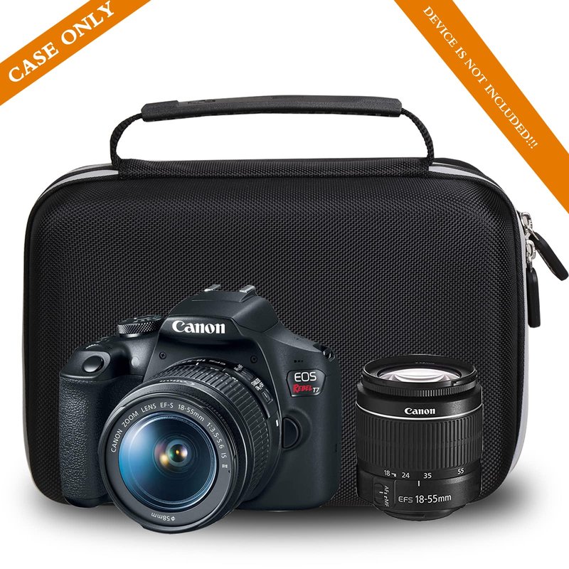 Aproca Case Compatible with Canon EOS Rebel T7, R50, R6 Mark II, R100, R50 V, R8, T6, R10, SL3, R5 Mark II, 5D Mark IV, R7, 90D, R5, T100 Camera, Portable Bag for Accessories (Case Only)