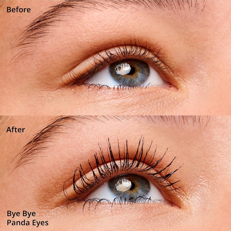 Essence Bye Bye Panda Eyes Tubing Mascara - Smudge-Proof, Volumizing Definition | Vegan & Cruelty-Free