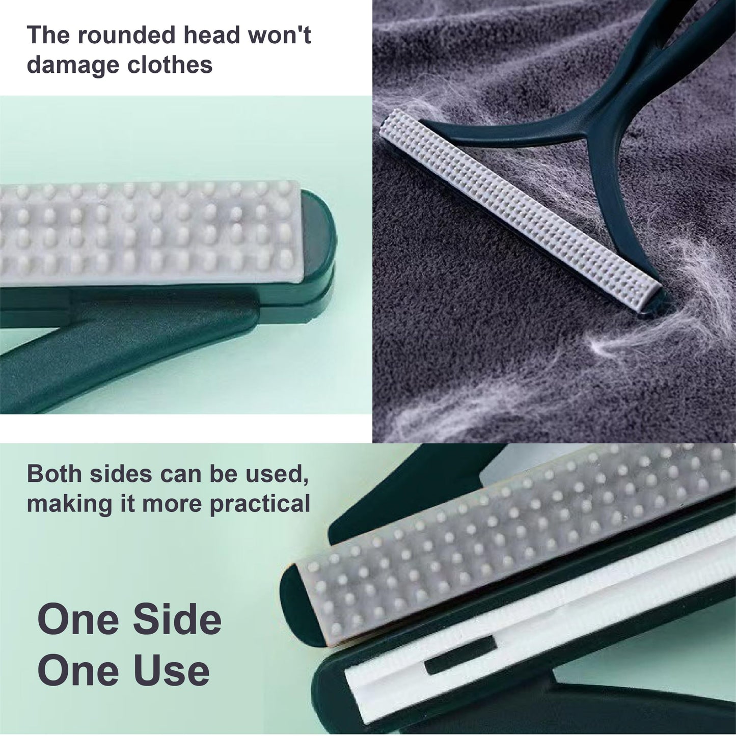 Rorodog 3-Pack Magic Brush Pet Hair Removal Gloves with A Hair/Lint Removal Tool – Remove Cat/Dog Fur from Clothing, Furniture, Car Seats, Bedding & Carpet