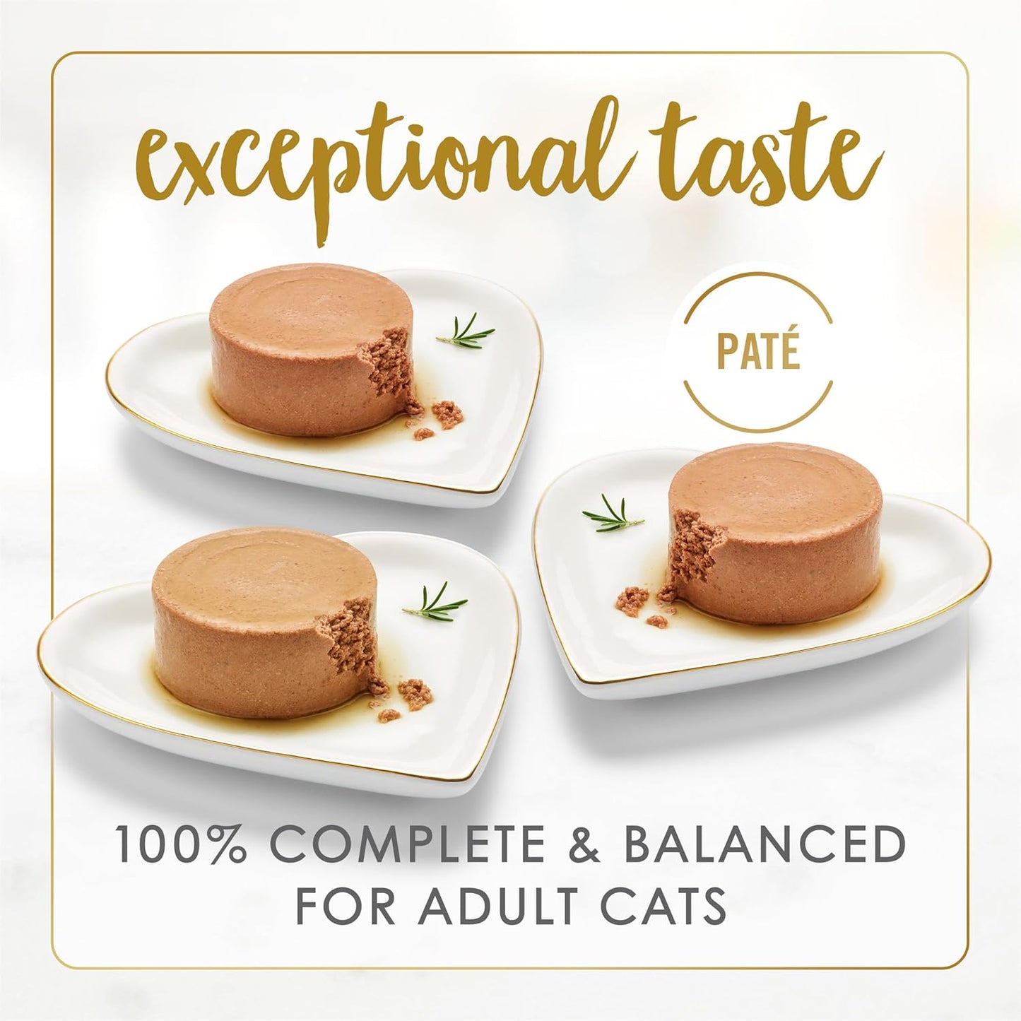 Fancy Feast Wet Cat Food Variety Pack - Grain Free Poultry & Beef Pate - 30 Cans, 3 oz Each