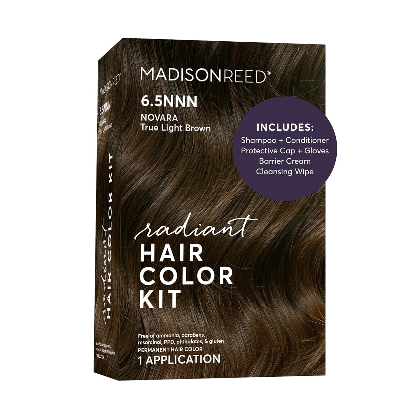 Madison Reed Radiant Hair Color Kit - 5RV Dark Garnet Red | Vivid Permanent Dye for Bold Color & Maximum Shine