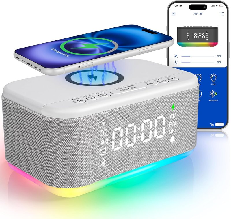 Fansbe Smart Bluetooth Alarm Clock D7QX huiii 003