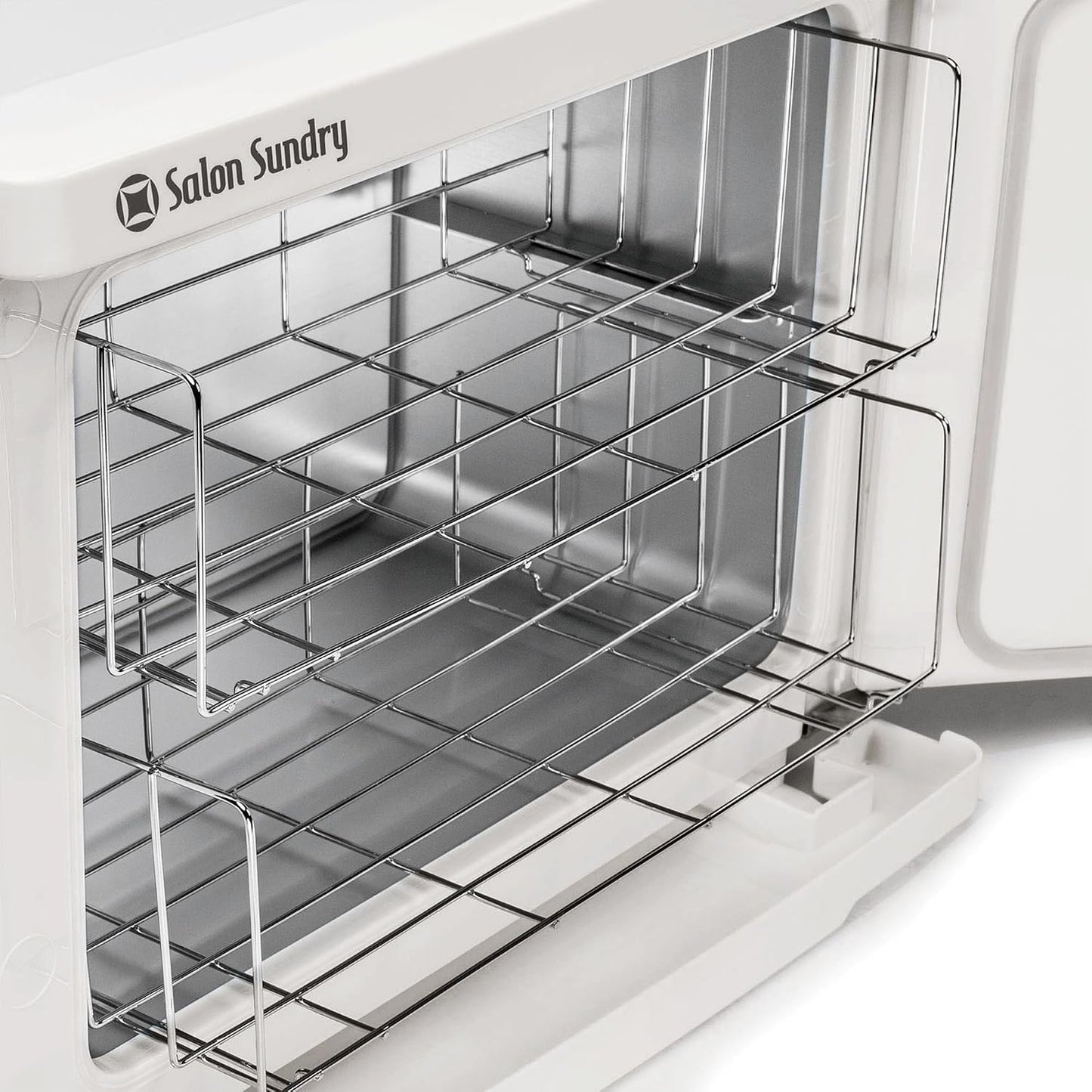 Professional Hot Towel Warmer Cabinet - High Capacity Facial Spa Equipment | White Finish