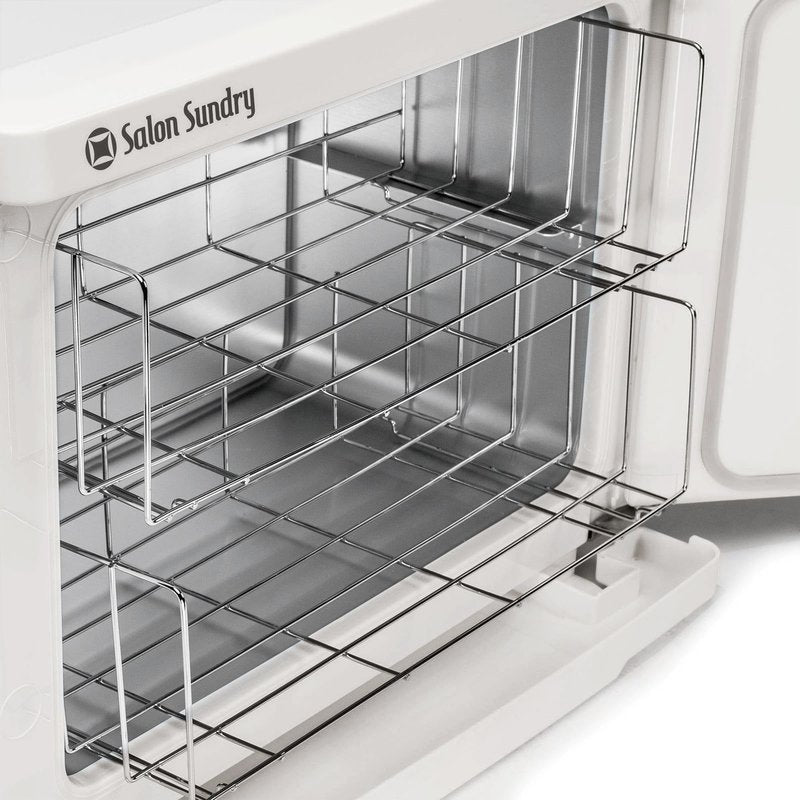 Salon Sundry Professional High Capacity Hot Towel Warmer Cabinet - Facial Spa and Salon Equipment - White