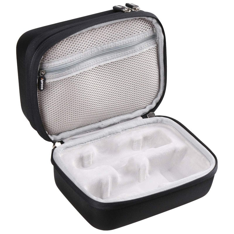 Aproca Case Compatible with Andis 75020 Professional Cordless Fade Combo Envy Li Clipper & Slimline Li Trimmer, Portable Storage Bag for Accessories (Case Only)