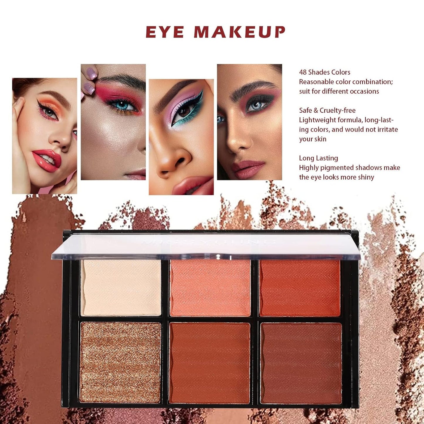Professional Makeup Kit for Teens & Women - 106 Pcs with Eyeshadow Palette, Lipstick Set, Concealer, Foundation & Brushes | Red