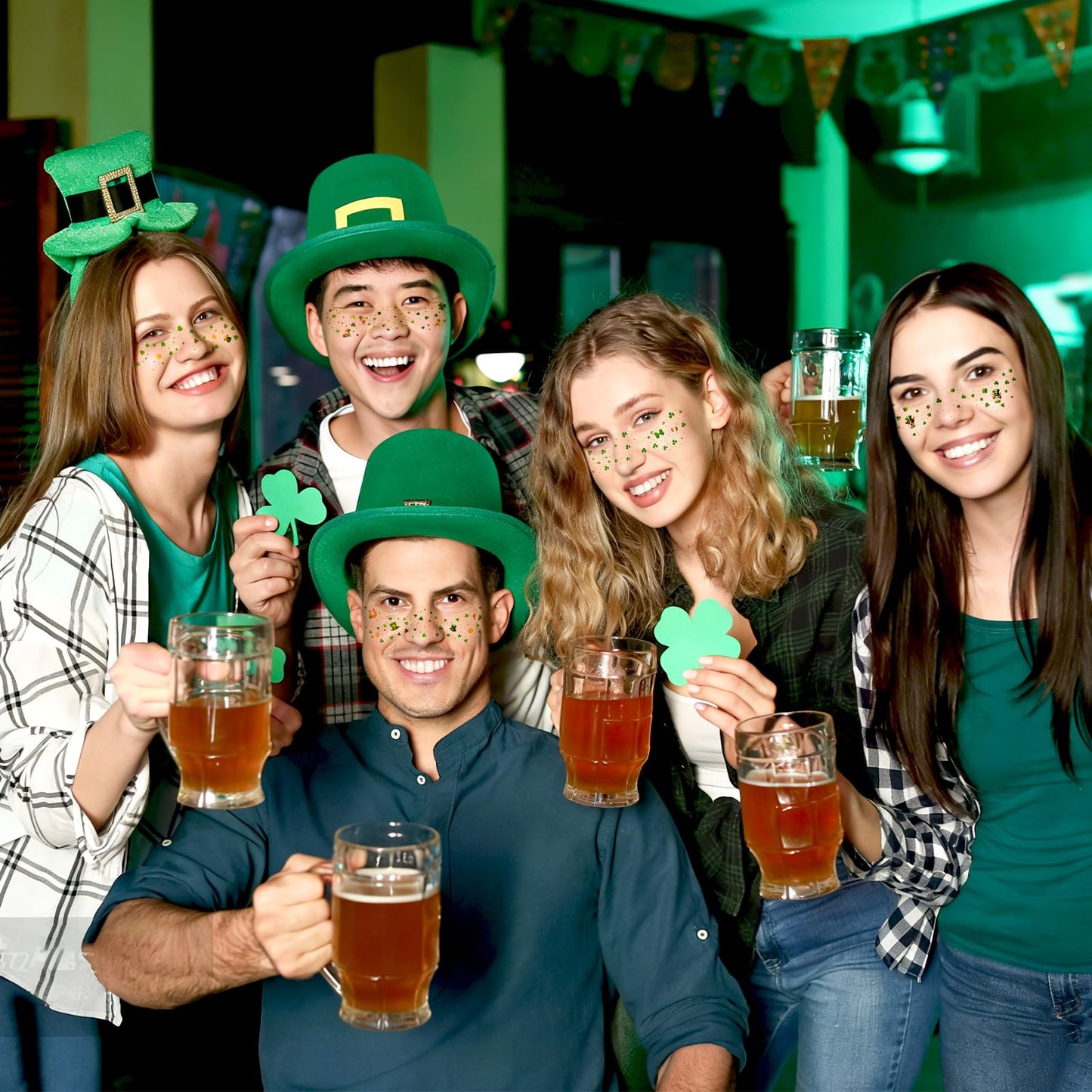 Konsait St Patricks Day Face Makeup Kit