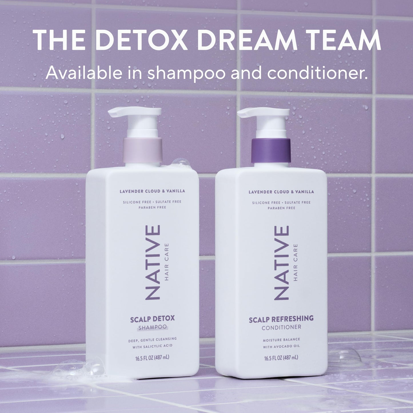 Native Scalp Refreshing Conditioner Lavender Cloud & Vanilla 16.5 fl Oz.