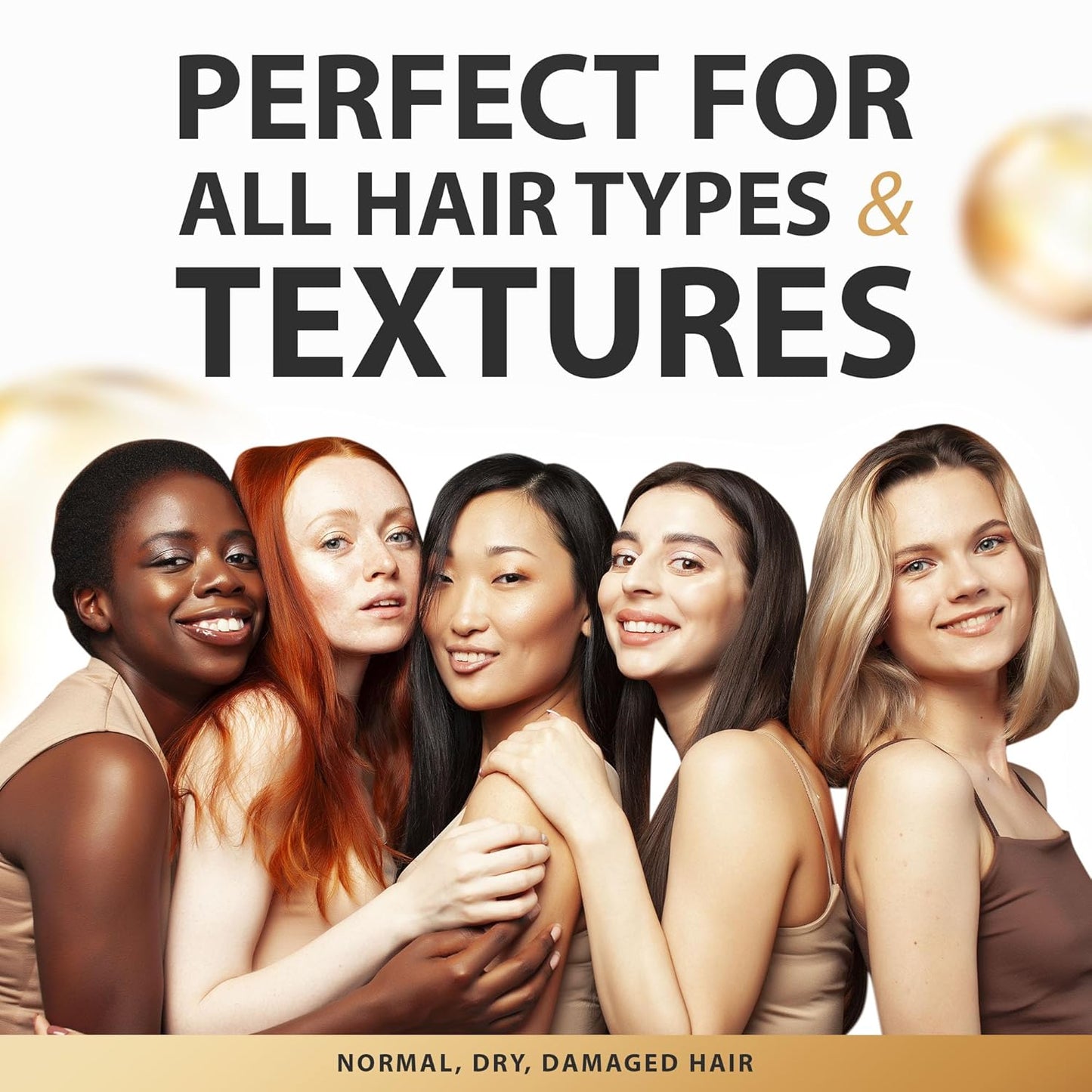 Argan Oil Hair Mask with Keratin - Deep Conditioning for Dry, Dull, Frizzy Hair | 8.5 Fl Oz