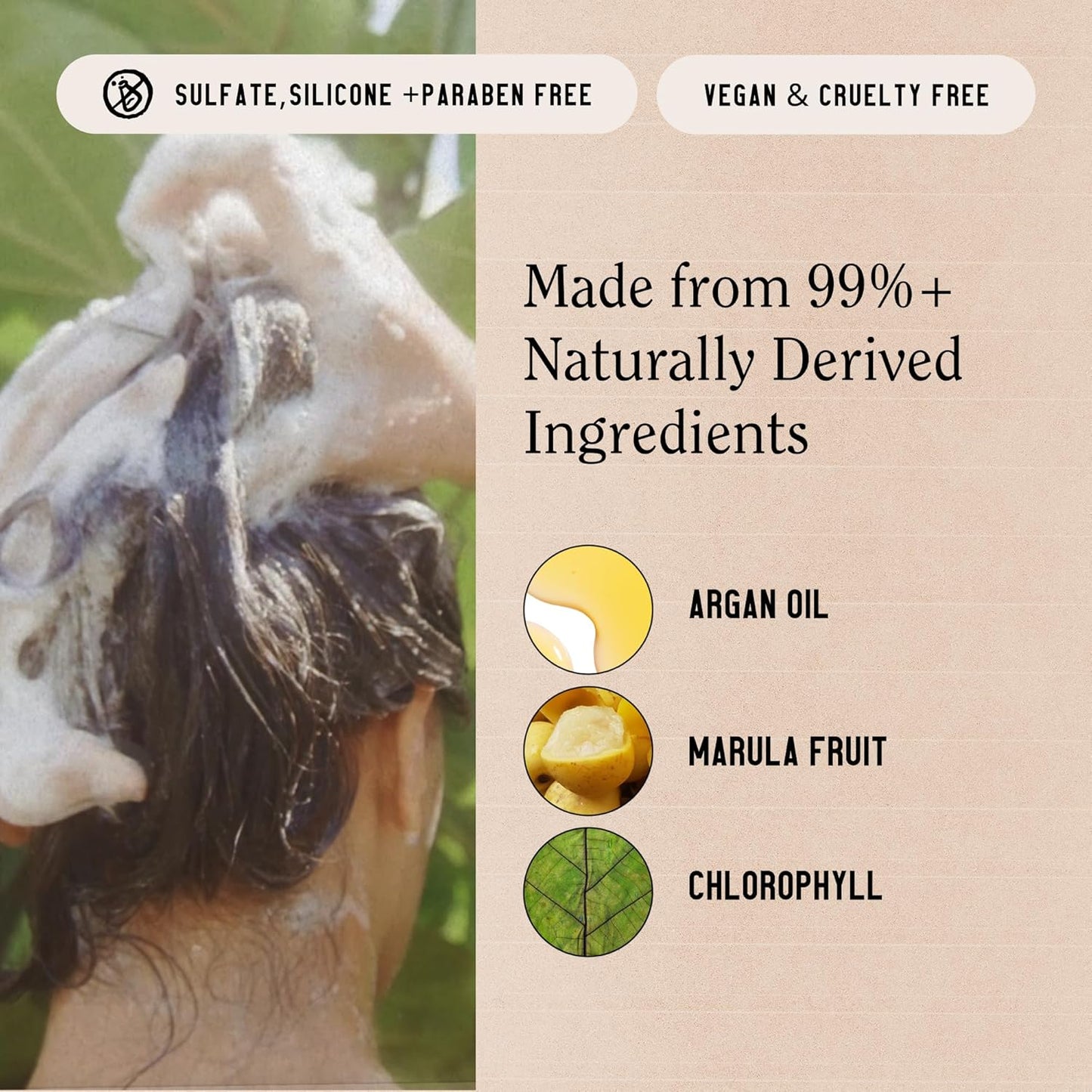 California Naturals Super Moisture Fig Shampoo & Conditioner Set - Natural, Vegan, Color Safe | 20 oz for Damaged Hair