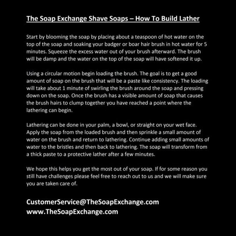 TSE for Men Espresso Shaving Soap with Tallow and Shea Butter. Natural Ingredients for Rich Lather and a Smooth Comfortable Shave. Artisan 4.5 oz Semi-Soft Italian Style. Made in the USA.