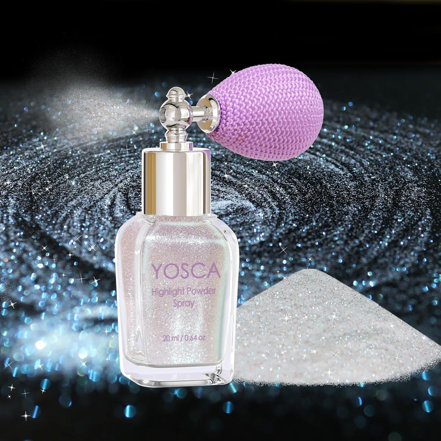 Body Glitter Spray - 30ML Loose Shimmer Powder for Hair, Face & Nail Art | Perfect for Festivals & Parties
