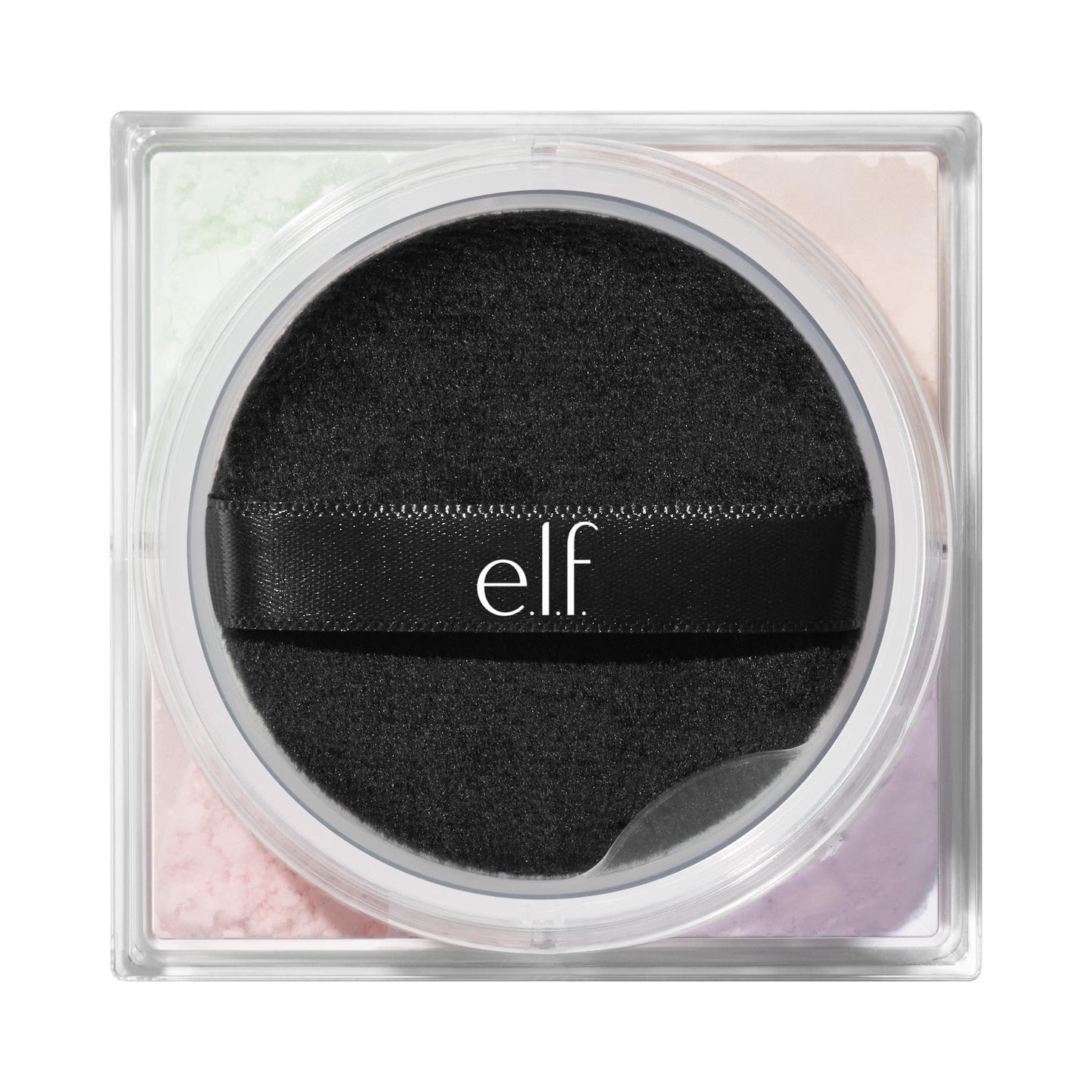 e.l.f. Set it Bright Powder Quad, Brightening Loose Setting Powder, Bakes, Blurs & Sets for Soft-Matte Radiance, Velvet Puff Included, Vegan & Cruelty-Free, Light