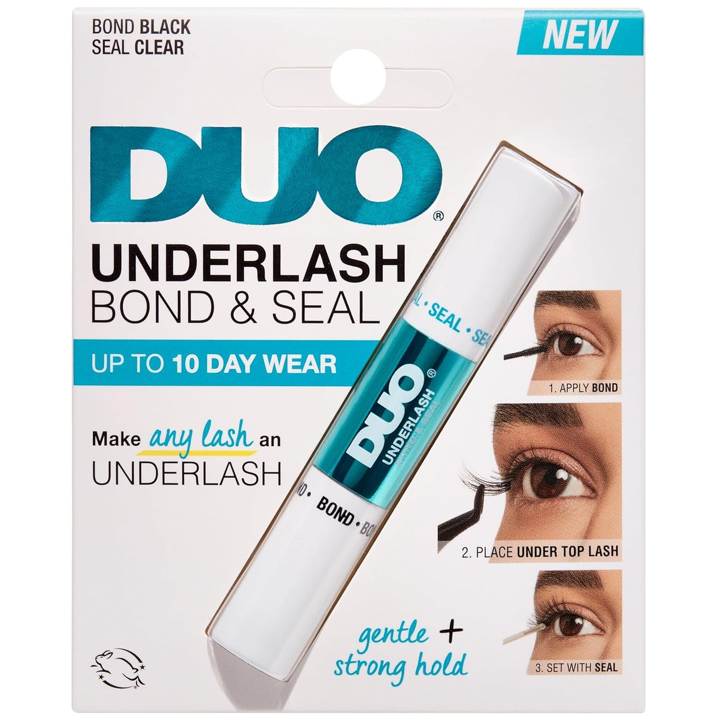 Underlash Lash Bond and Seal - Waterproof Dual-Ended Eyelash Glue for Long-Lasting Hold | Ideal for Lash Clusters