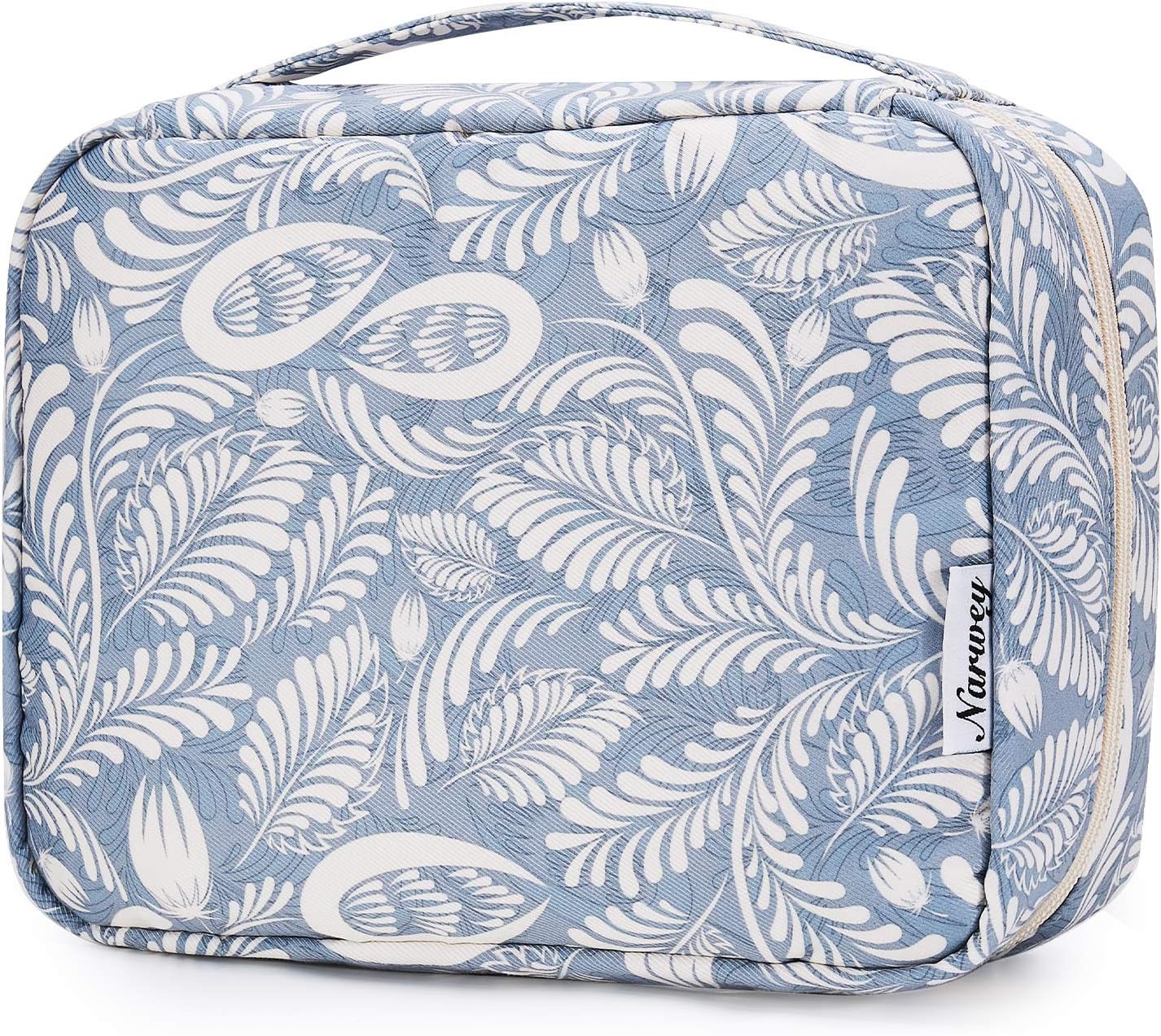 Narwey Small Hanging Travel Toiletry Bag - Stylish Organizer for Makeup & Toiletries | Ideal for Women & Girls