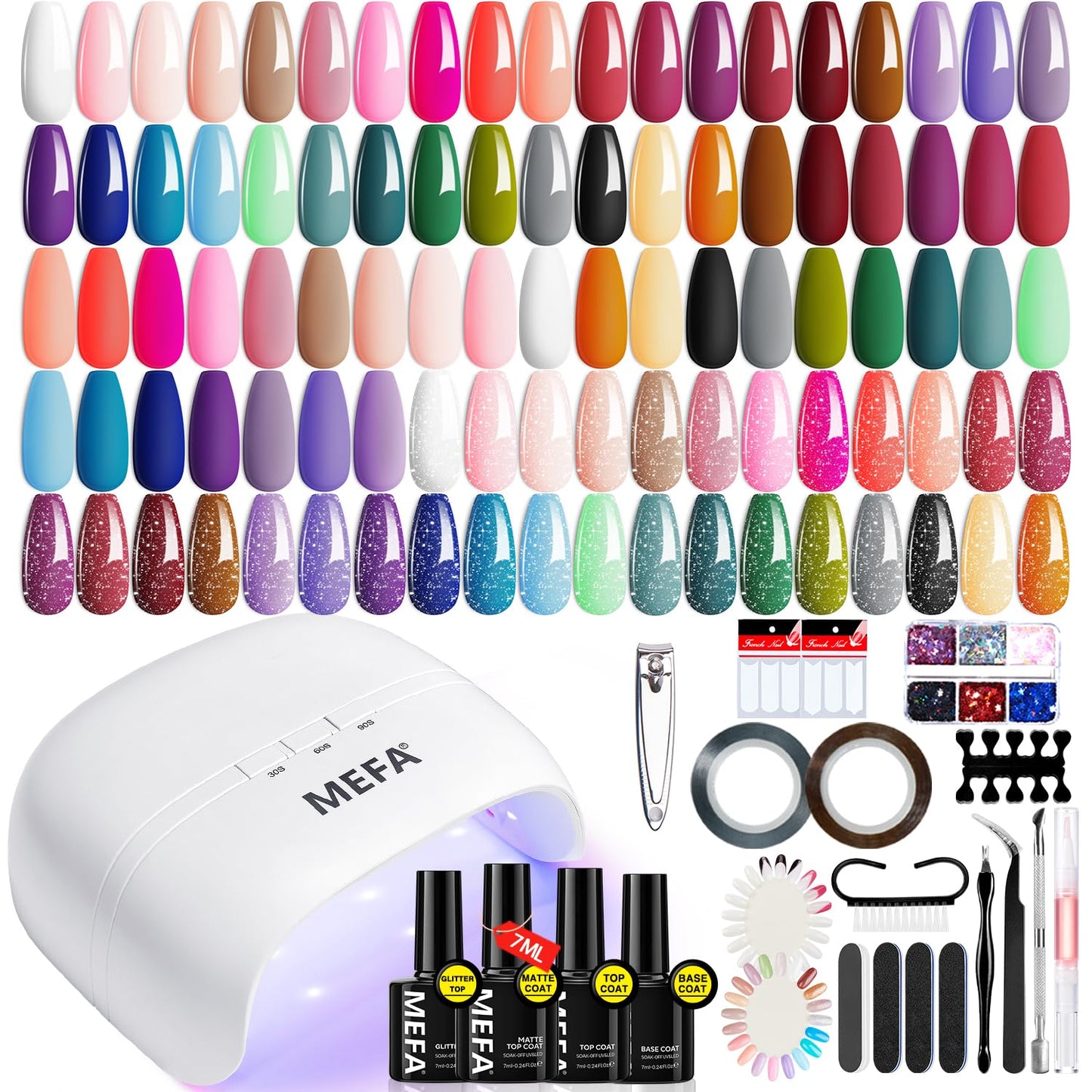 MEFA Gel Nail Polish Set
