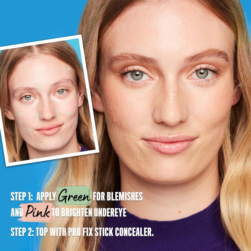 NYX Pro Fix Stick Concealer - Buildable Medium Coverage | Pink Shade
