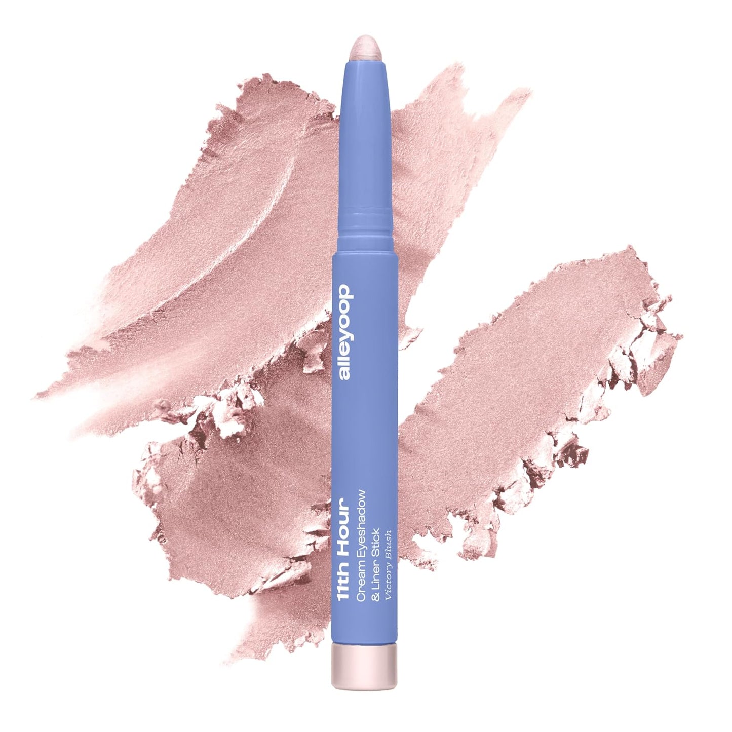 ALLEYOOP 11th Hour Waterproof Cream Eyeshadow Stick - Long-Lasting Shimmer Eye Shadow & Eyeliner | Champagne Color