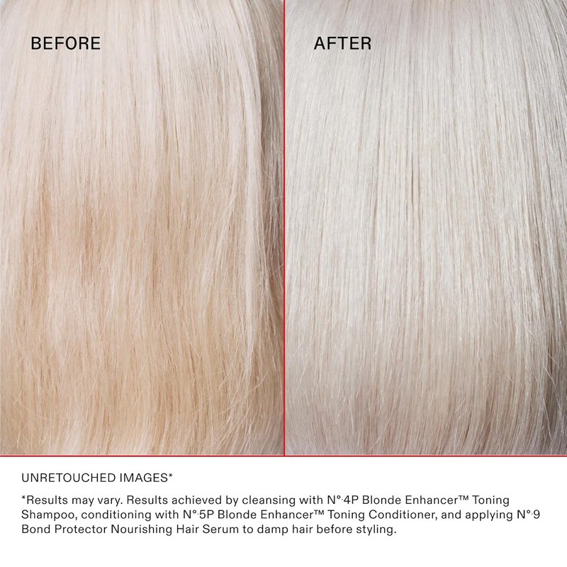 Olaplex Nº.5P Blonde Enhancer Purple Toning Conditioner - Neutralizes Brassiness & Repairs Damaged Hair | For All Hair Types