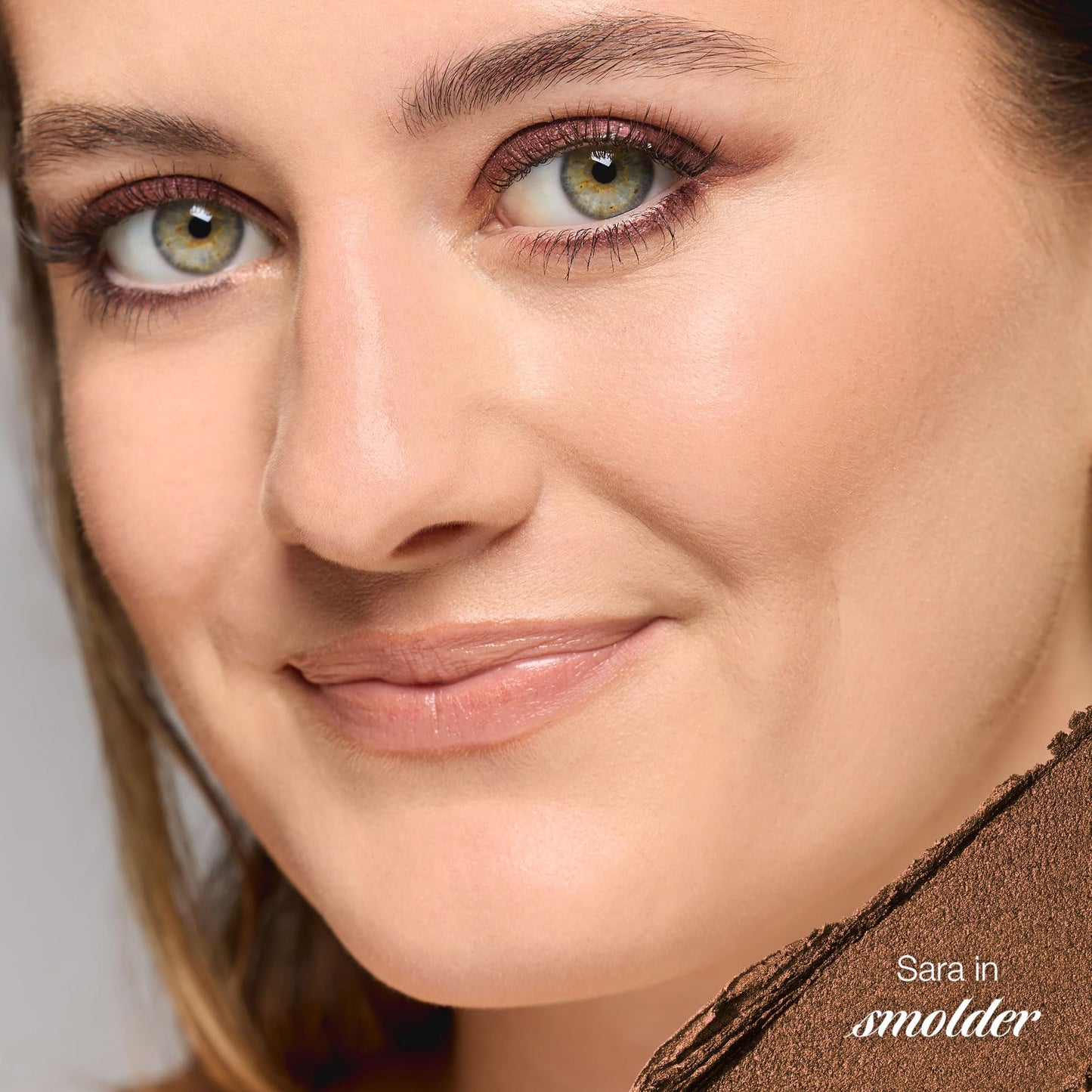 tarte smolderEYES shadow liner – Multi-Use Waterproof Makeup Doubles as Eyeliner & Cream Eyeshadow with Smudger Applicator, Blendable Lazy Girl Hack, Vegan & Cruelty-Free, full size, smolder