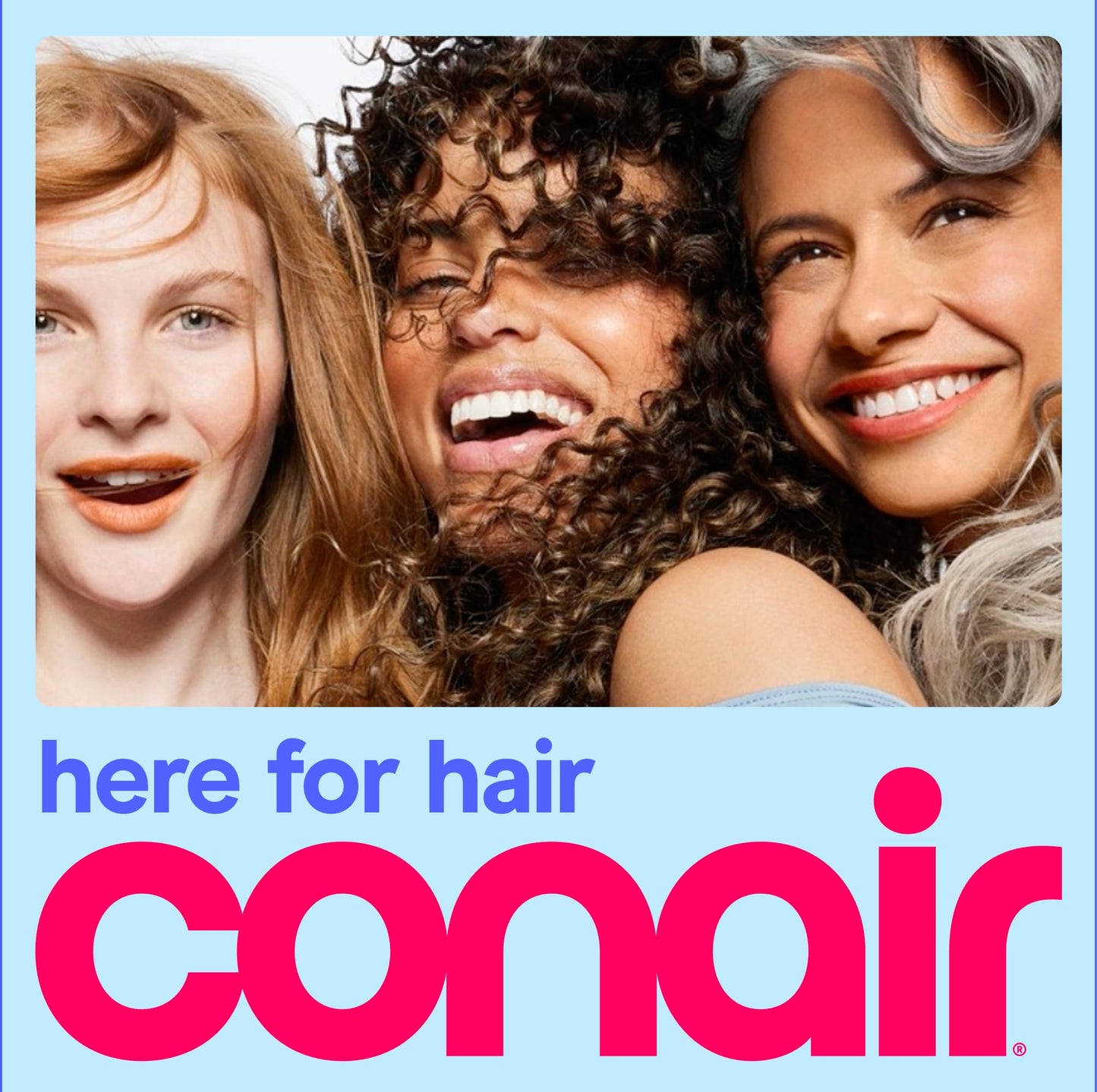 InfinitiPRO by Conair AC Motor Pro Hair Dryer, Ionic Ceramic Blow Dryer with Diffuser and Concentrator, Black, 650X