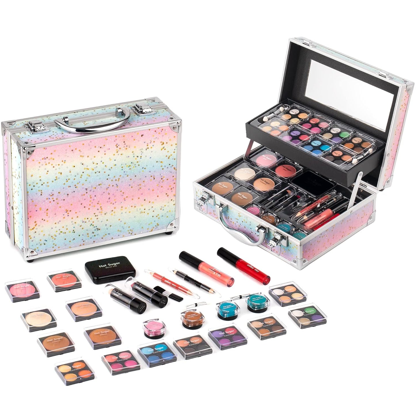 Ultimate All-in-One Makeup Kit for Teen Girls | 52 Shades & Accessories in Purple Love