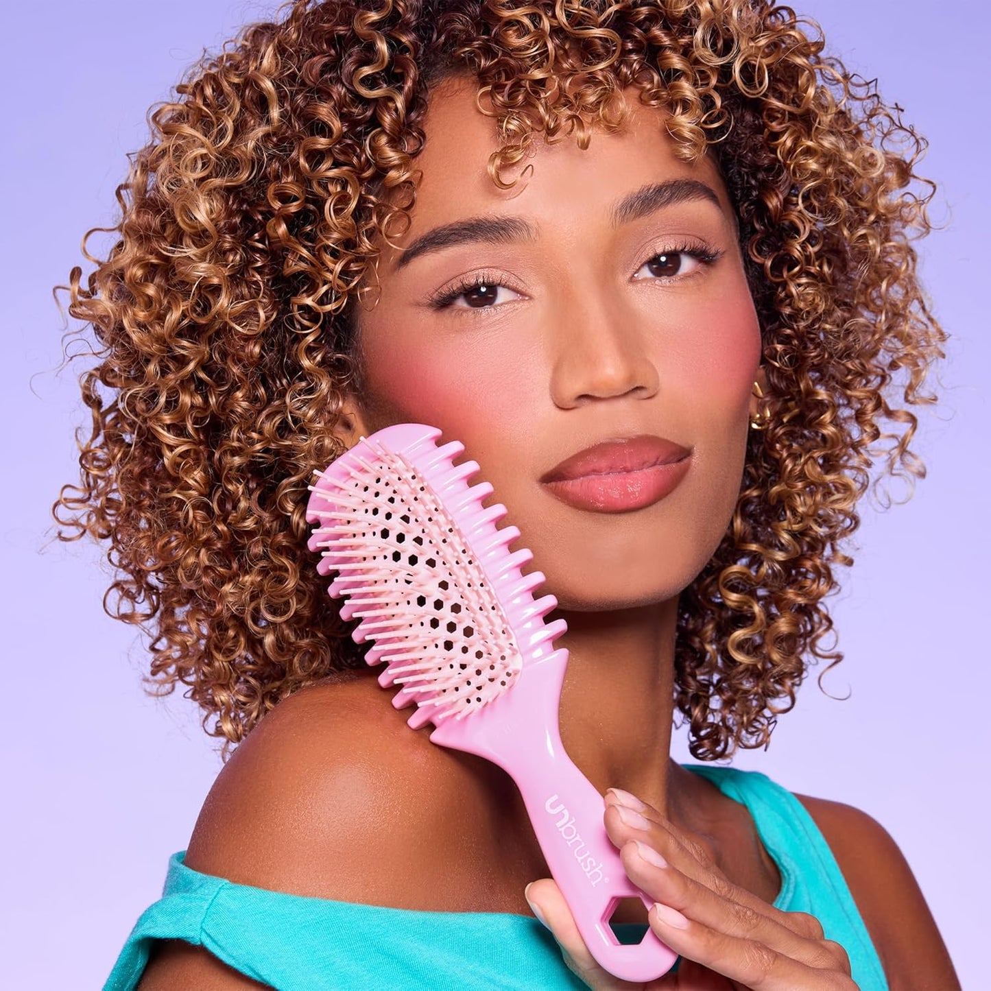 FHI Heat Curl Collection - Pain-Free Brushing & Curl Enhancing for Curly Hair | Ideal for Wet Use