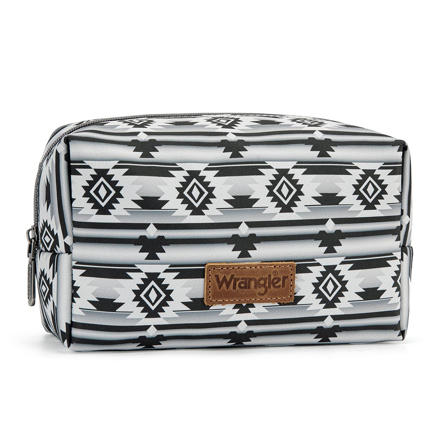 Montana West X Wrangler Travel Makeup Bag Waterproof Cosmetic Bag Portable Makeup Pouch for Women Large Toiletry Bag