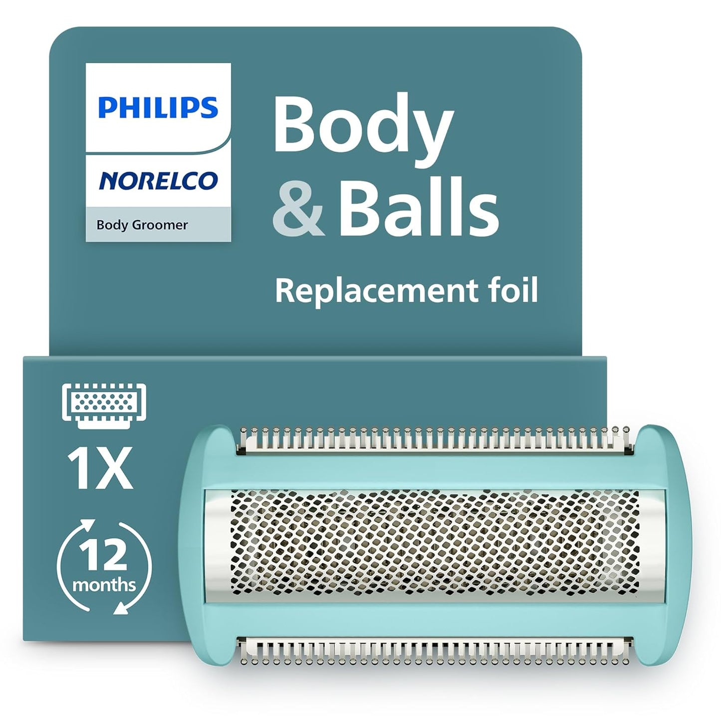 Philips Norelco Bodygroom Replacement Foil - Compatible with BG2000/40 Trimmer/Shaver