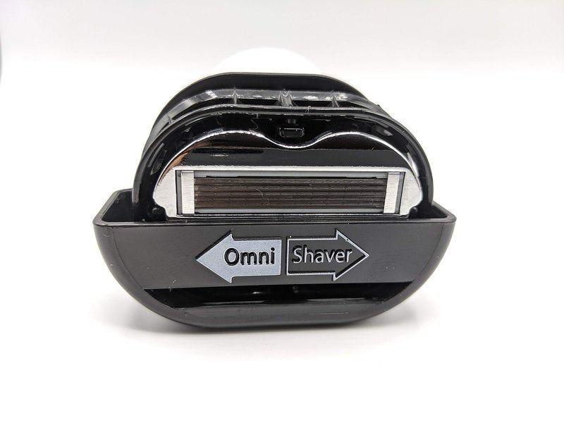 OmniShaver Docking Station Black Razor Holder to Hold between Uses, Keep Your Safe & Air Dry!
