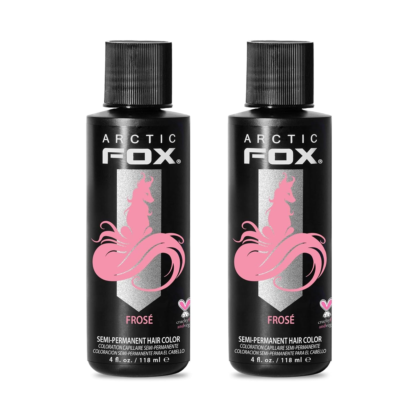Arctic Fox Semi-Permanent Hair Dye - Vibrant Purple AF Color | Vegan, Ammonia-Free, 4 Fl Oz
