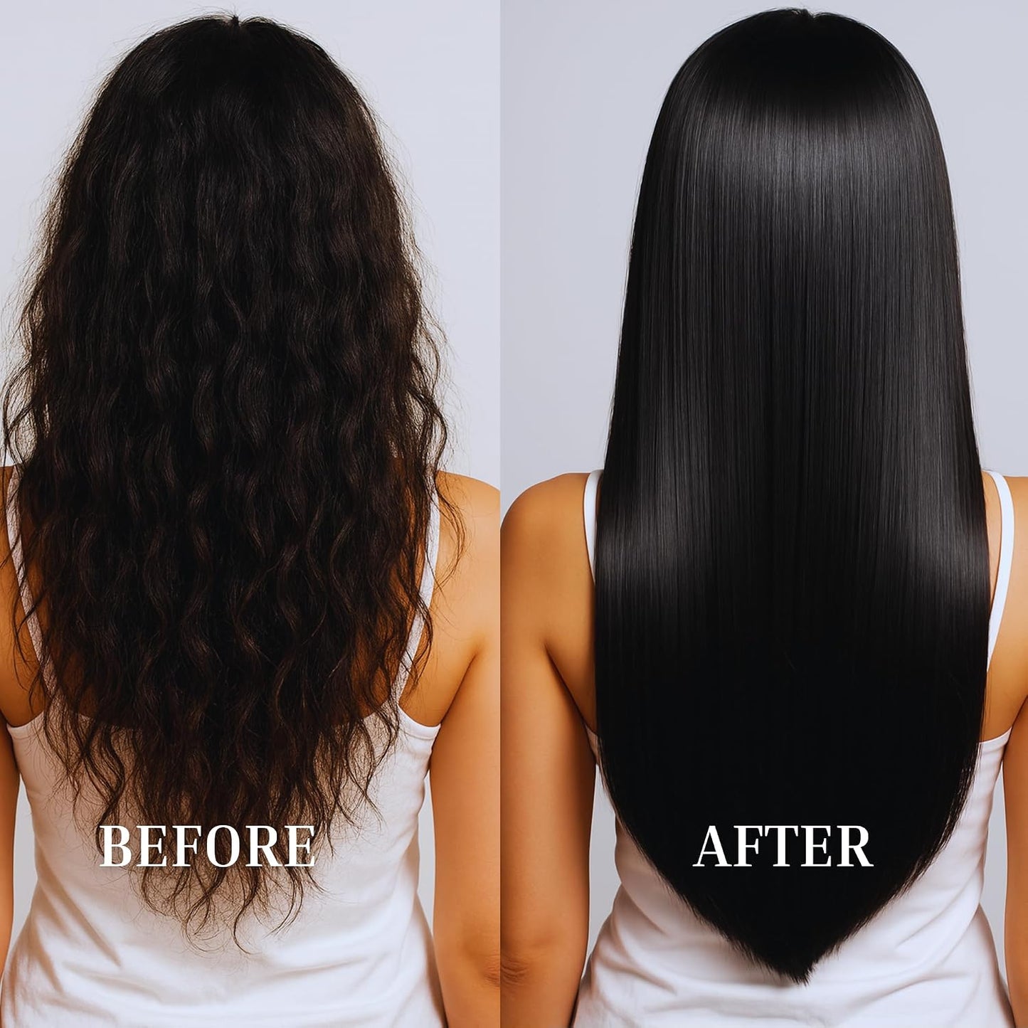 Kachita Spell Brazilian Keratin Hair Straightening Treatment - Lasts 18 Weeks | Chocolate & Argan Oil, 16 fl oz