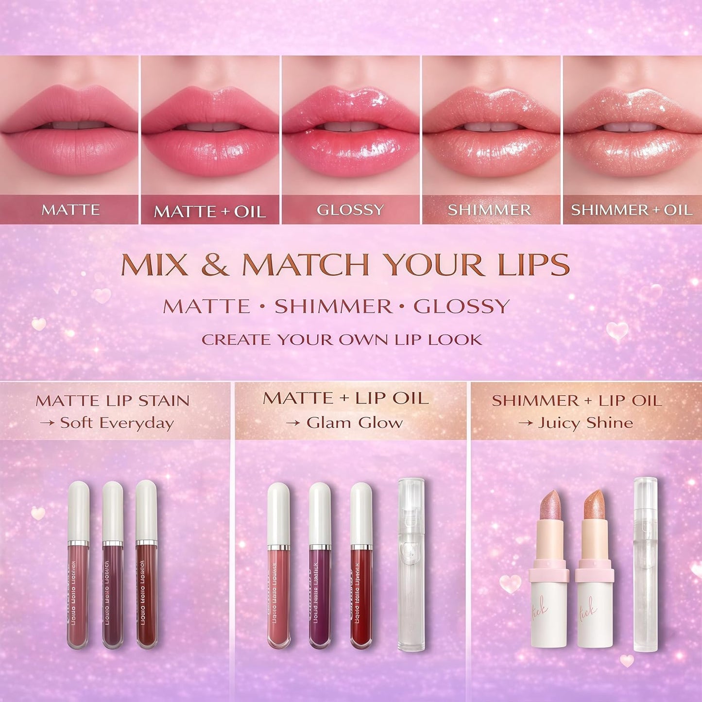 All-In-One Makeup Kit for Women | Full Face Set with Eyeshadow, Lip Gloss & Brushes - Perfect for All Skin Tones
