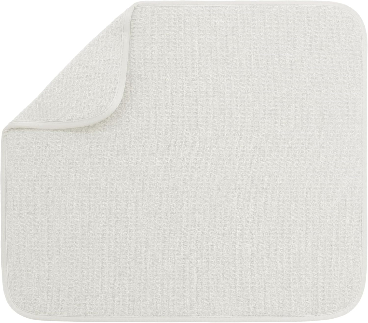 Dish Drying Mat XL - Absorbent Microfiber Kitchen Counter Pad | 18” x 24” | Charcoal