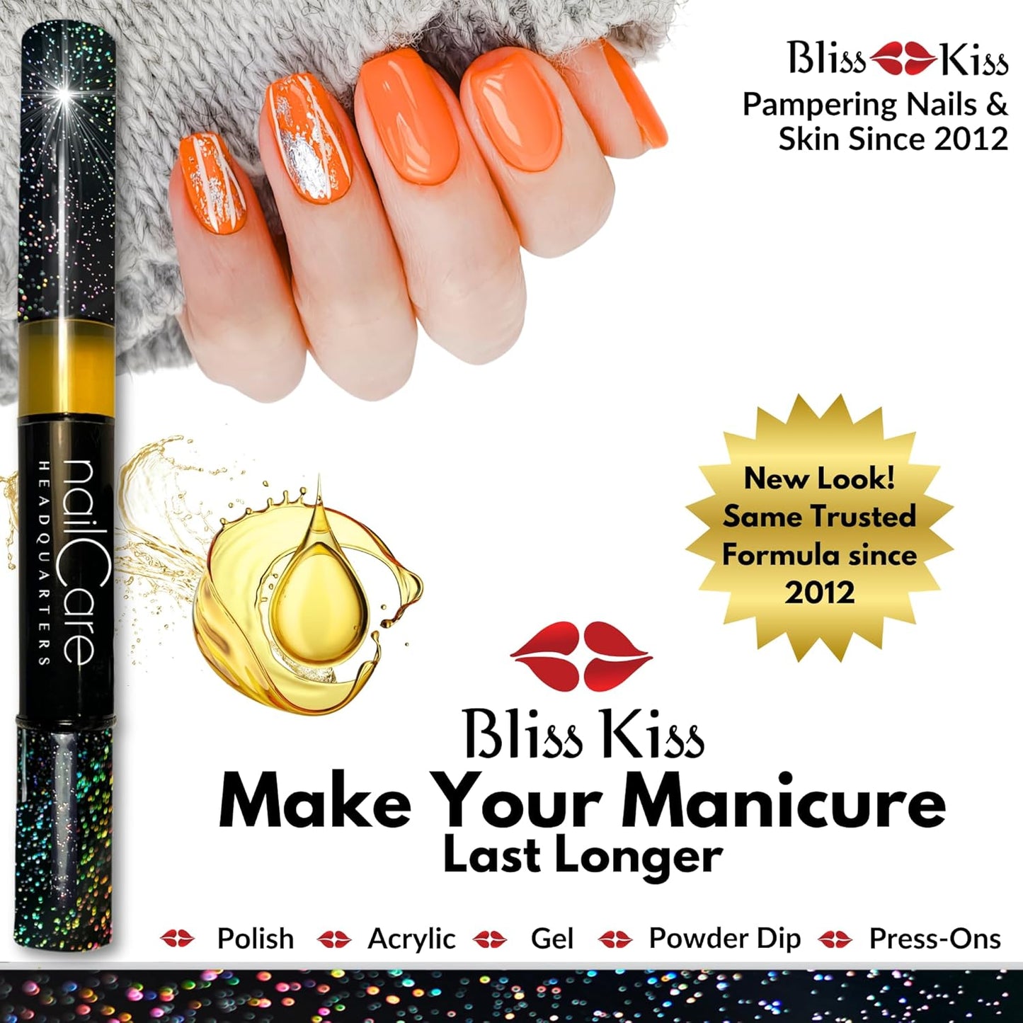 Simply Pure Cuticle Oil Pen - Natural Fragrance-Free Jojoba Nail Growth Oil for Softer Cuticles | 2ml