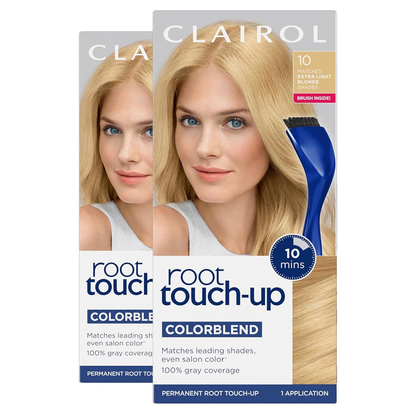 Clairol Root Touch-Up Permanent Hair Dye - 5 Medium Brown | 100% Gray Coverage, Easy Brush Application