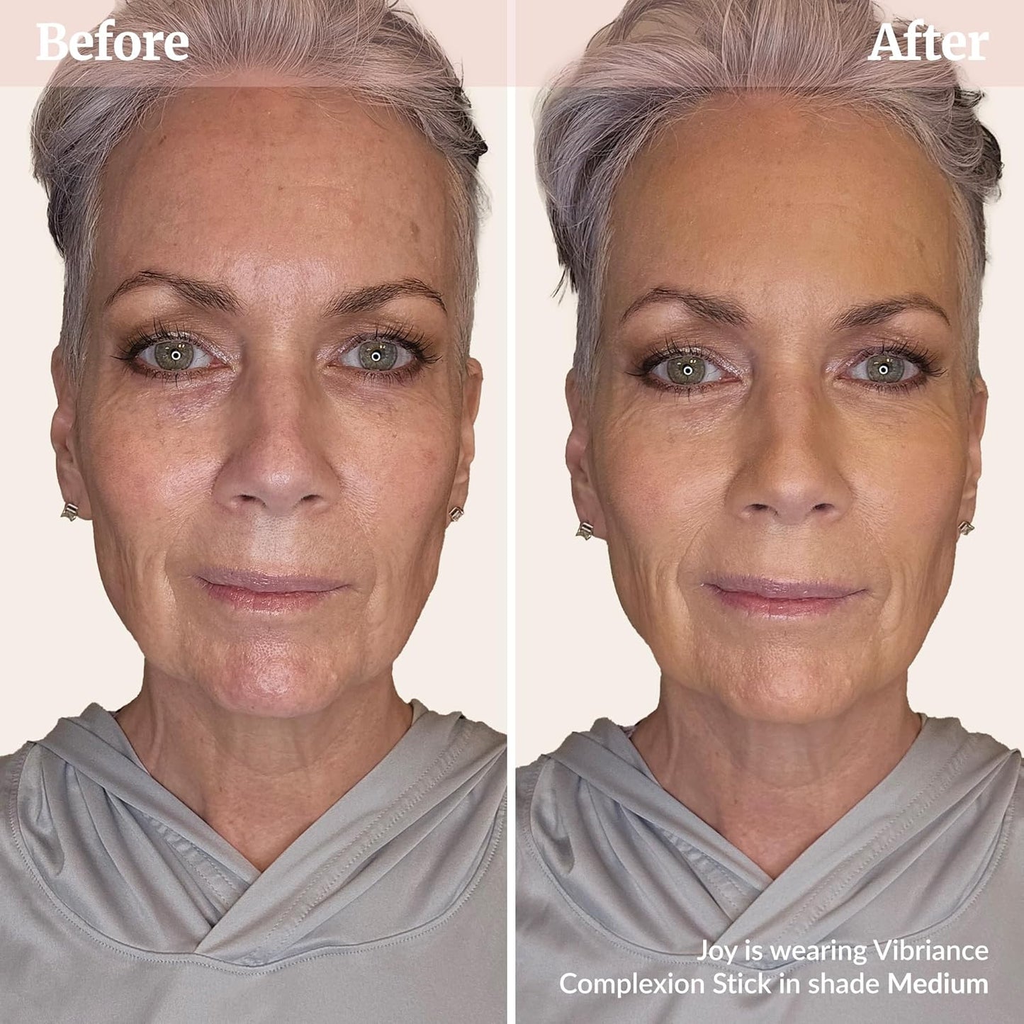 Vibriance Complexion Sticks - Foundation for Mature Skin | Sheer Buildable Coverage Makeup - Warm Medium