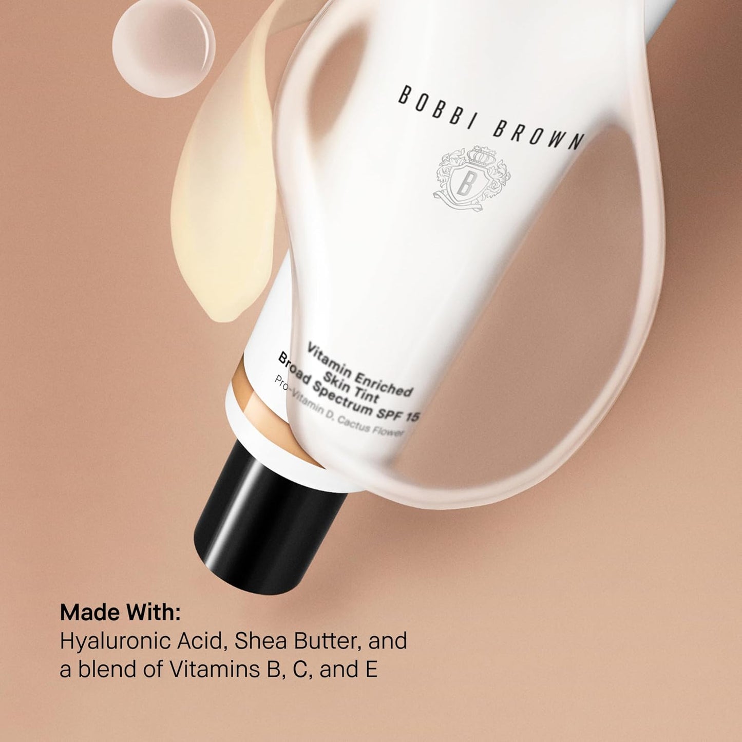 Bobbi Brown Vitamin Enriched Skin Tint SPF 15 - Hydrating Tinted Moisturizer with Vitamins B, C, & E | 1.7 Fl Oz