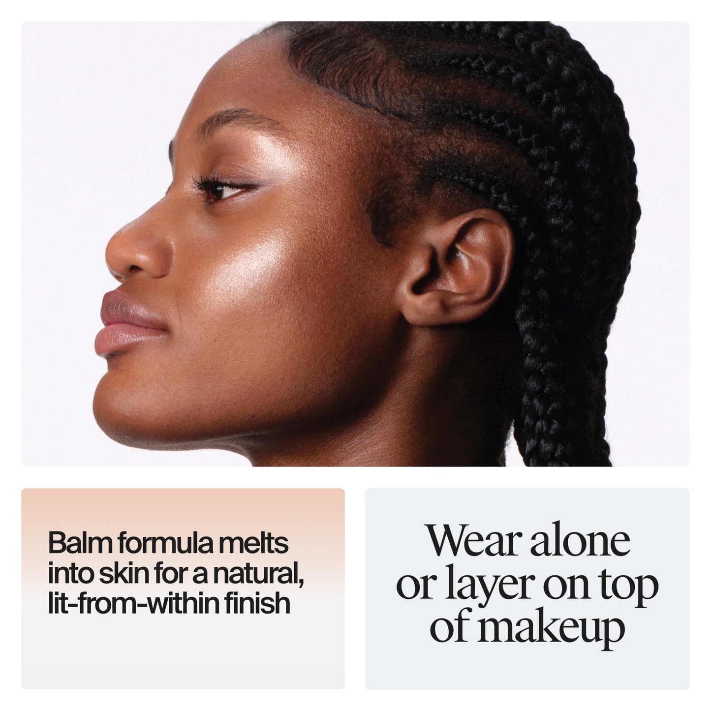 Neutrogena Glass Glow Balm Highlighter Rose Sunset, Balm Makeup for Dewy Radiant Skin, 0.3 oz