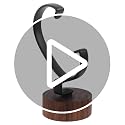 Elegant Wooden Watch Display Stand for Men & Women