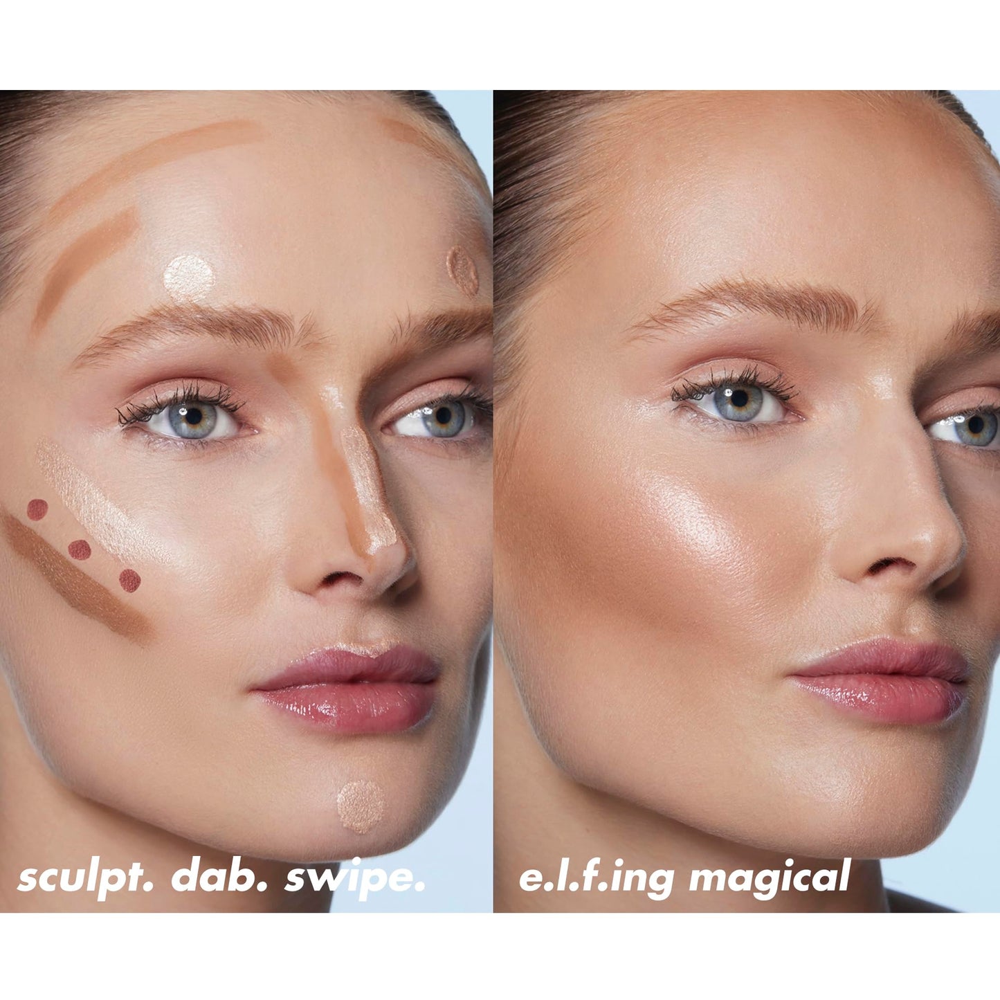 e.l.f. Halo Glow Blush Beauty Wand, Liquid Blush Wand For Radiant, Flushed Cheeks, Infused With Squalane, Vegan & Cruelty-free, Pink-Me-Up