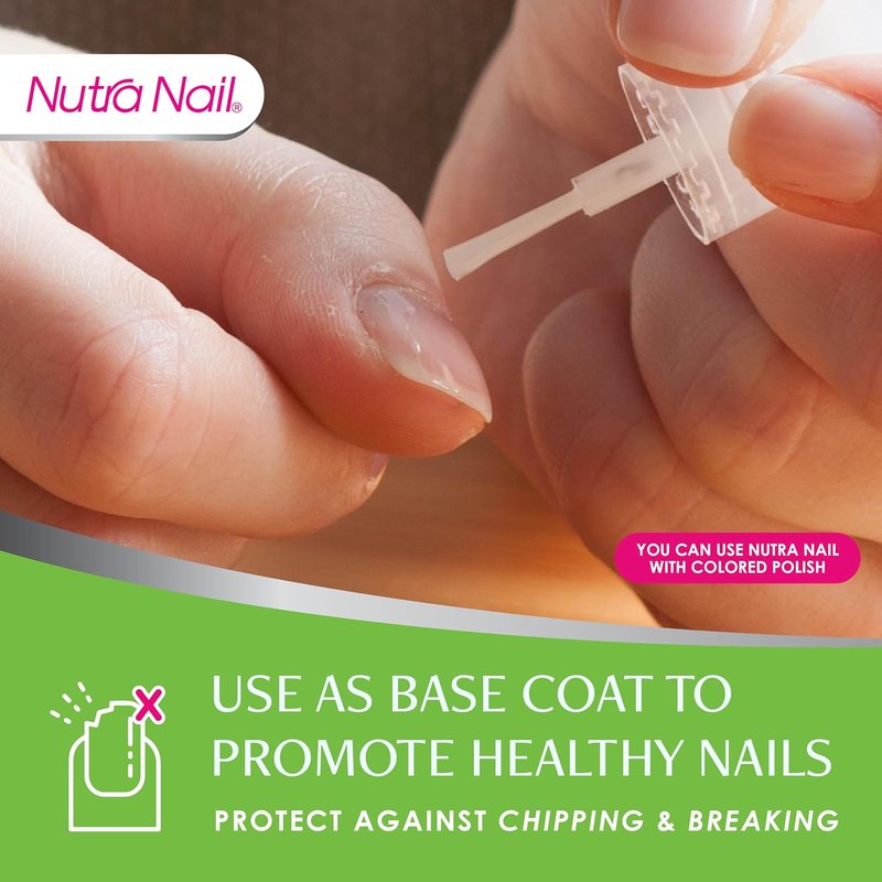 Nutra Nail 5 to 7 Day Growth Treatment - Fast Keratin Nail Hardener & Strengthener for Brittle Nails | 0.47 Fl Oz