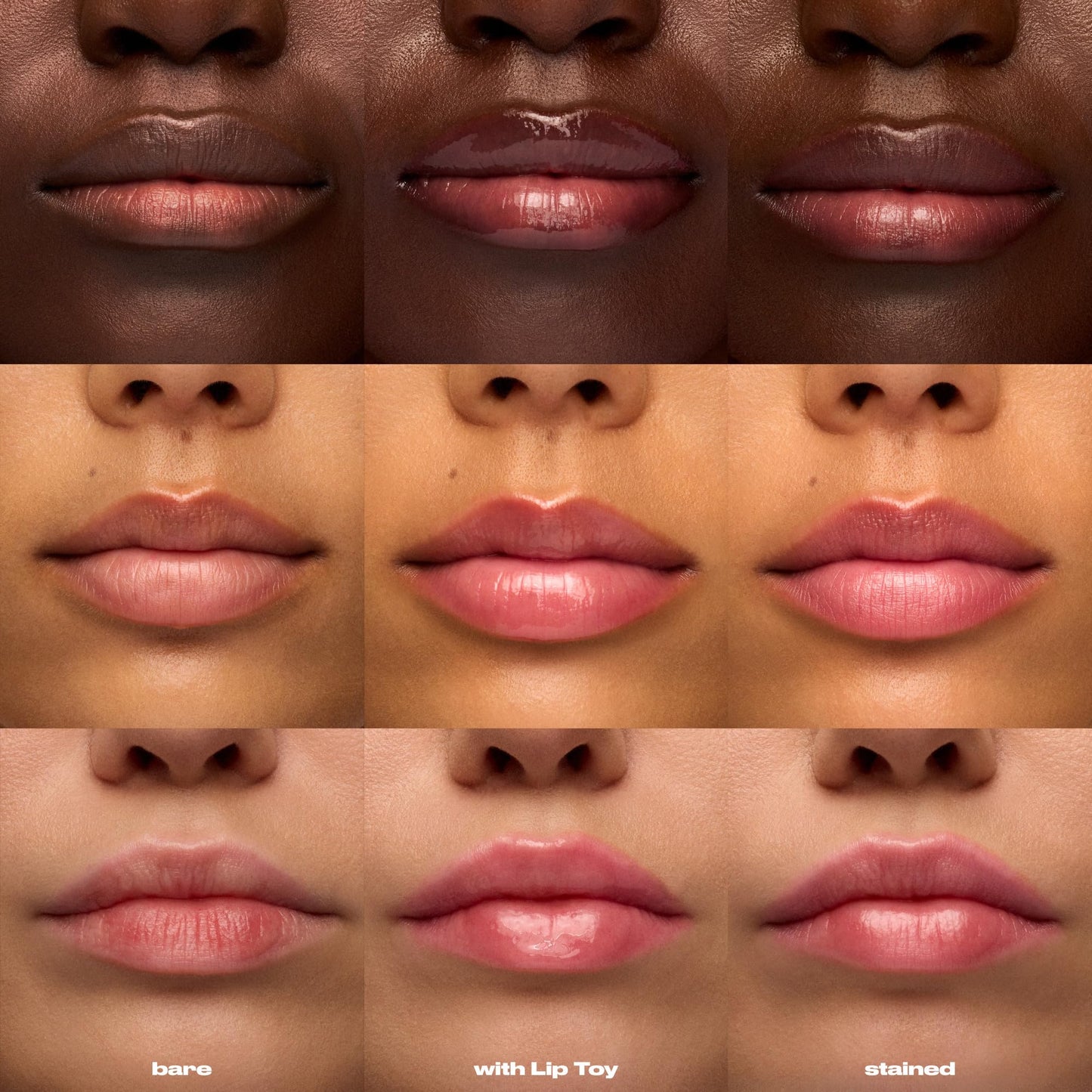 Urban Decay Lip Toy pH Staining Lip Oil - Lip-Caring Oil With Up To 24HR Hydration + All-Day pH-Reactive Stain, High Shine Non-Sticky Gloss - Pop Off (Butter Popcorn) - Clear Golden, Low Stain