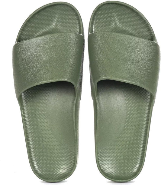 Arch Support Slides - Comfortable Recovery Sandals for Men & Women | Soft Summer Beach Slippers