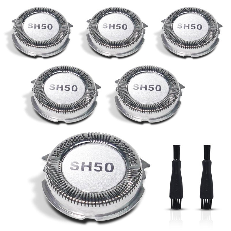 FAMELEC SH50 Blades Head for Philips Norelco Series 5000 (S5xxx), Electric Razor Compatible with Norelco 5000 Series Shaver Replacement Heads, Fit for Models S5660/84, S5590/81, S5290/88, S5210/8