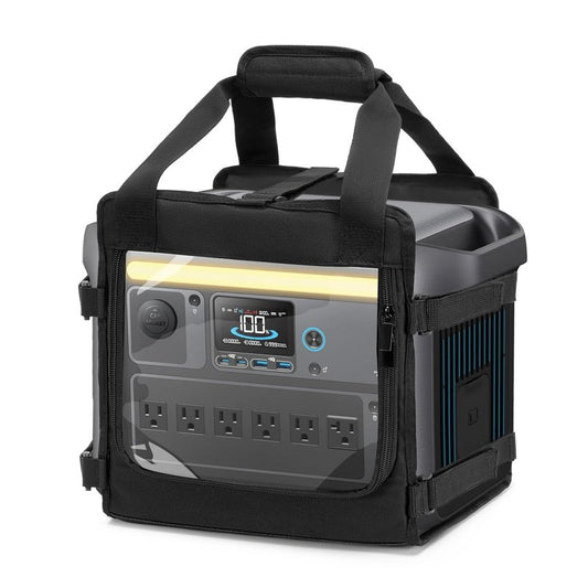 Trunab Carrying Case Compatible with Anker SOLIX C1000 / C1000 Gen2, Portable Power Station Bag with Anti-Scratch and Anti-Slip Bottom