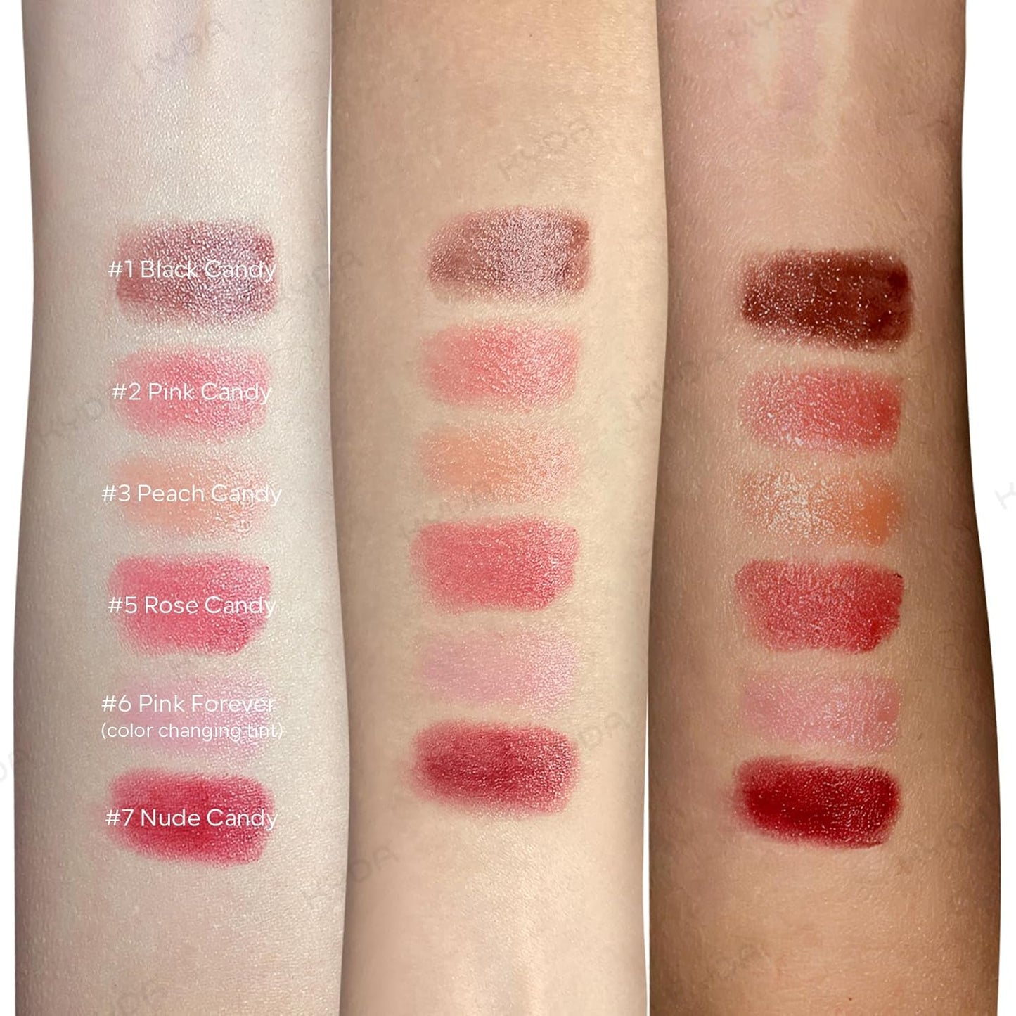 Honey Lipstick Tinted Lip Balm - Sheer Hydrating Formula for Moisturized Lips | 3 Colors Available