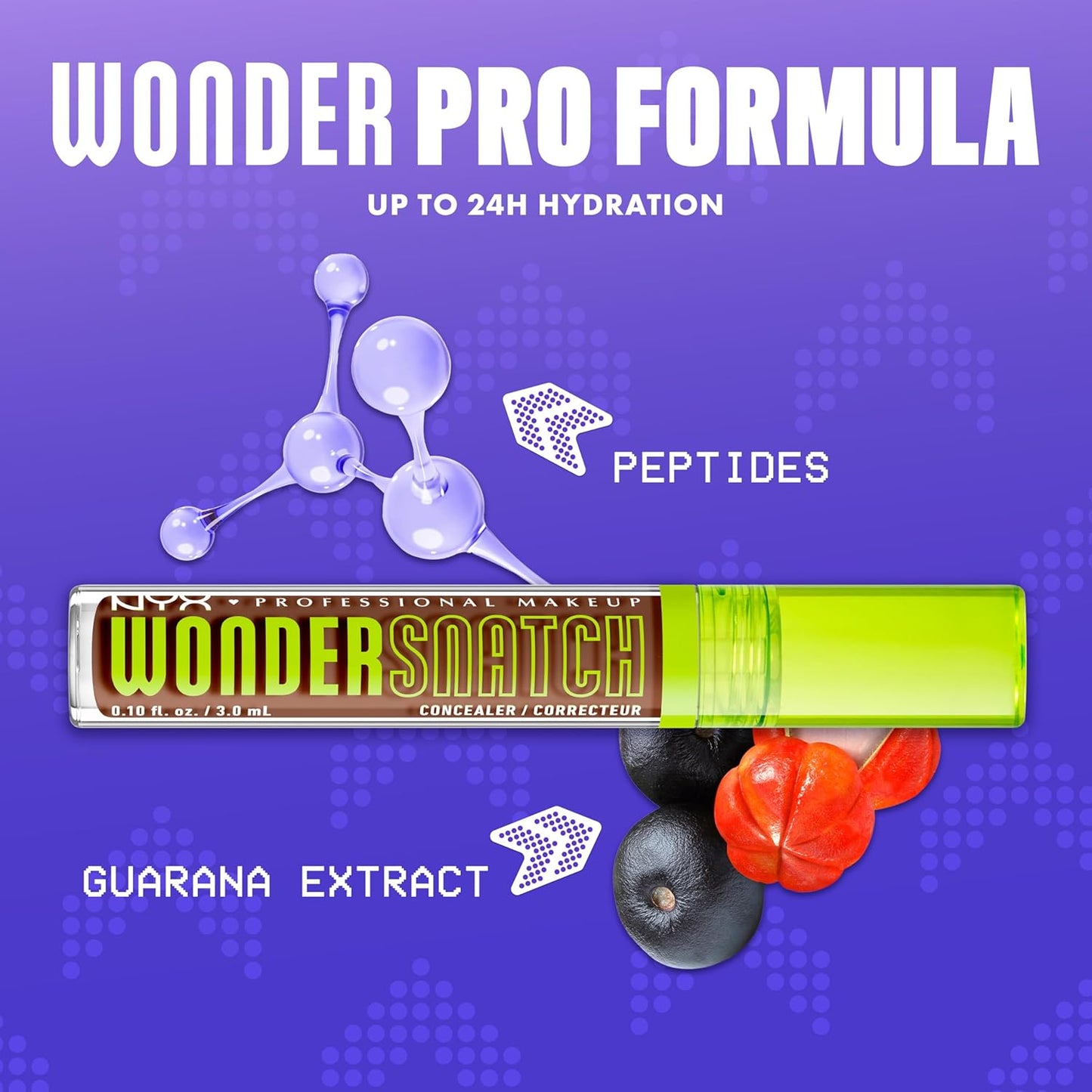 NYX Wonder Snatch Concealer - Brightening, Lifting Full Coverage Makeup | Vegan & Cruelty-Free - Mocha